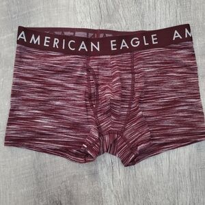 American Eagle Outfitters Men’s Marled Wine Boxer Briefs